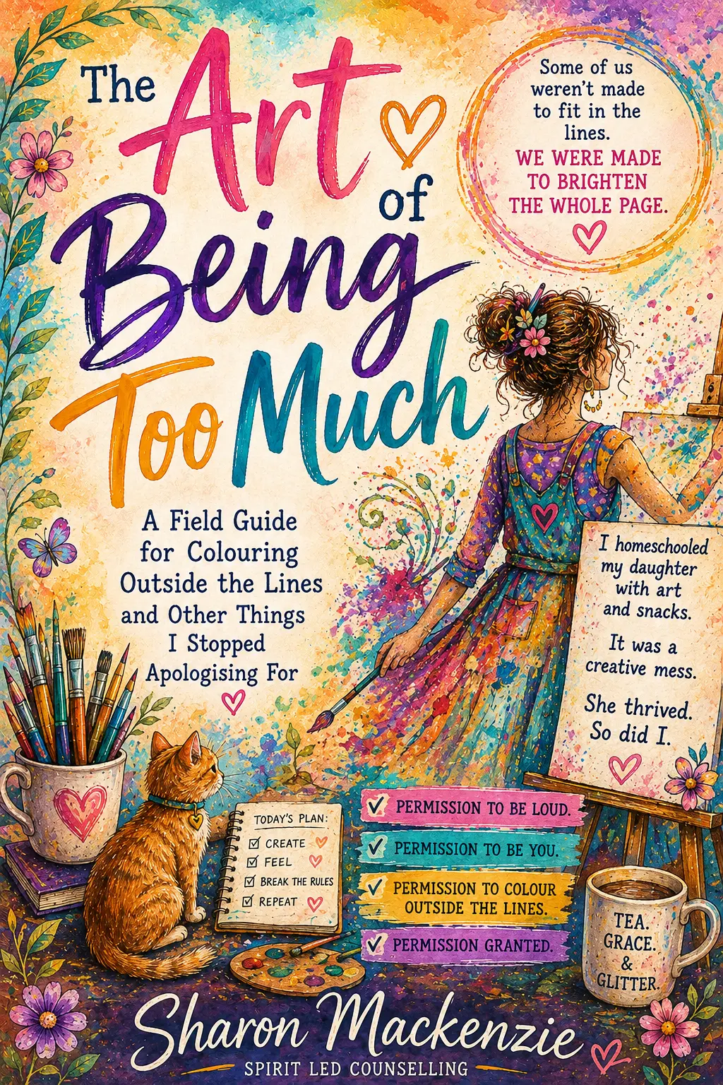 The Art of Being Too Much — book cover